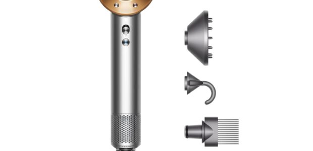 Dyson Supersonic Hair Dryer with attachments for drying and styling