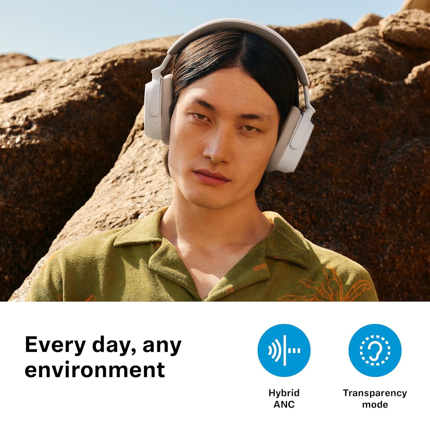 Customizable EQ, multipoint connectivity & smart controls.