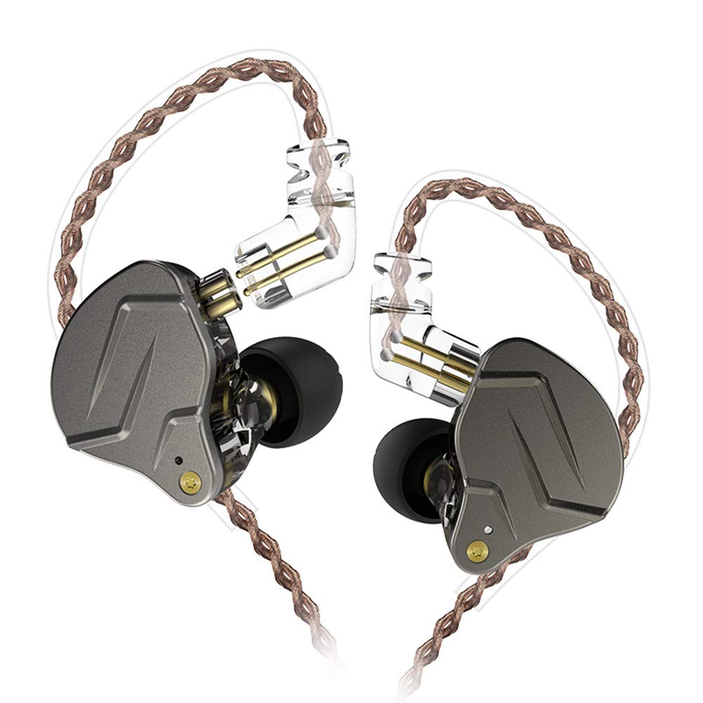 KZ-ZSN Pro Earphone HiFi Dynamic Balanced Armature Driver Hybrid Heavy Bass Headphone 3.5mm